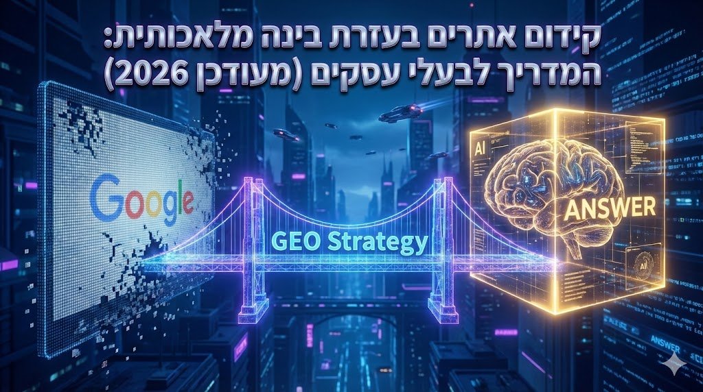 קידום אתרים בעזרת בינה מלאכותית