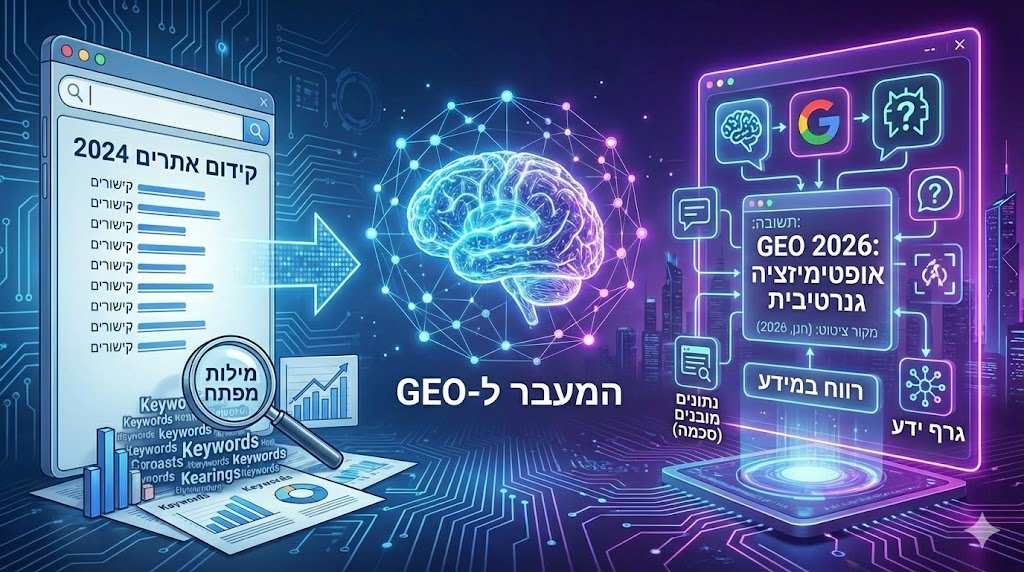 קידום אתרים GEO